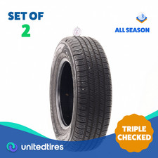 Set Of 2 Used 20570r15 Goodyear Assurance All-season 96t - 7.532 Set Of 2 Used 20570r15 Goodyear Assurance All-season 96t - 7.532