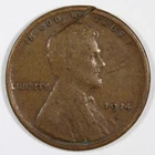 1914-S Lincoln Wheat Cent Semi-Key Date Rare Fine Details-Gouge Free Shipping