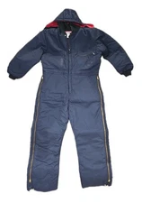 Men/Women UNISEX Wearguard Insulated Coveralls Medium Short Detachable Hood EUC 