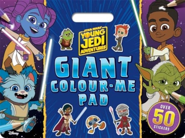 Star Wars Young Jedi Adventures: Giant Colour Me Pad by Walt Disney
