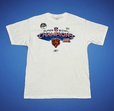 Authentic Chicago Bears Phantom Super Bowl XLI 41 Champions Locker Room Shirt L