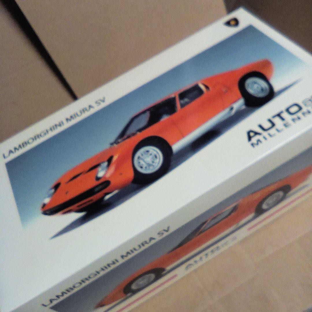AUTOart 1:18 Lamborghini Miura SV 1971 Arancio Miura – Originalverpackt (MISB / Vitrinenzustand 10/10)