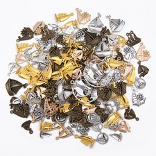 100g Petit Pendentif En Métal Bijou DIY Breloques Bracelet Collier Accessoire