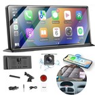 11.3" Portable 4K Touch Dash cam Car Stereo Wireless Apple Carplay Android Auto