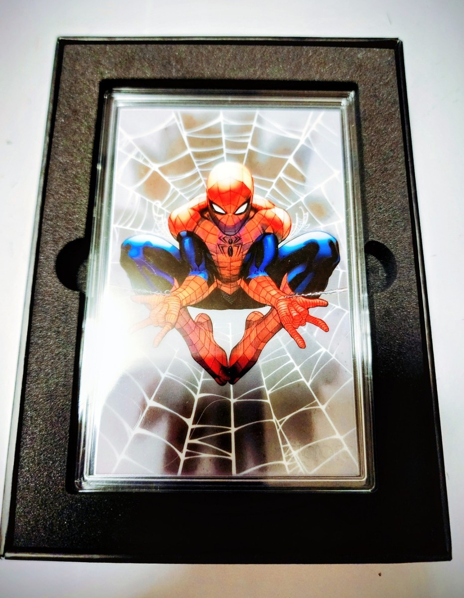 2025 MARVEL SPIDER-MAN Tier-1, 5gm Pure Silver Foils Blind Box