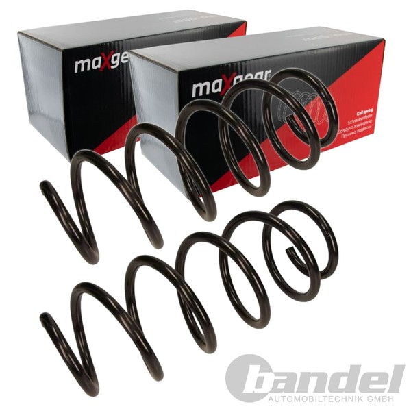 2X Maxgear Fahrwerksfedern Vorne Passend FüR Skoda Superb Vw Cc Passat | 60-0491-image
