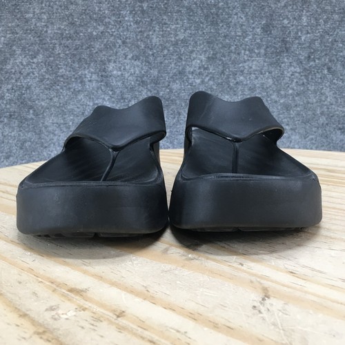 Crocs Damen-Sandalen 7 Getaway Plateau Strand Flip-Flop schwarz Keilabsatz 209410 - Bild 7 von 18