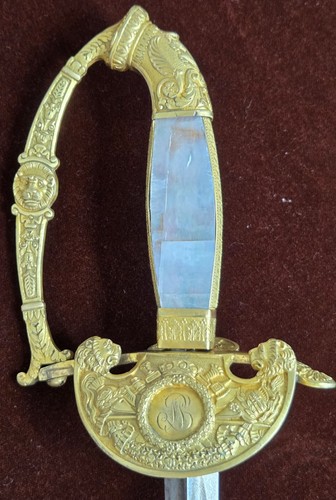 Antique French Rapier dates to the Napoleonic era .