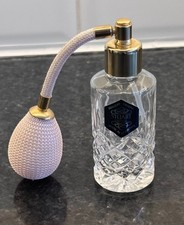 Vintage Stuart Crystal Perfume Atomiser excellent unused condition