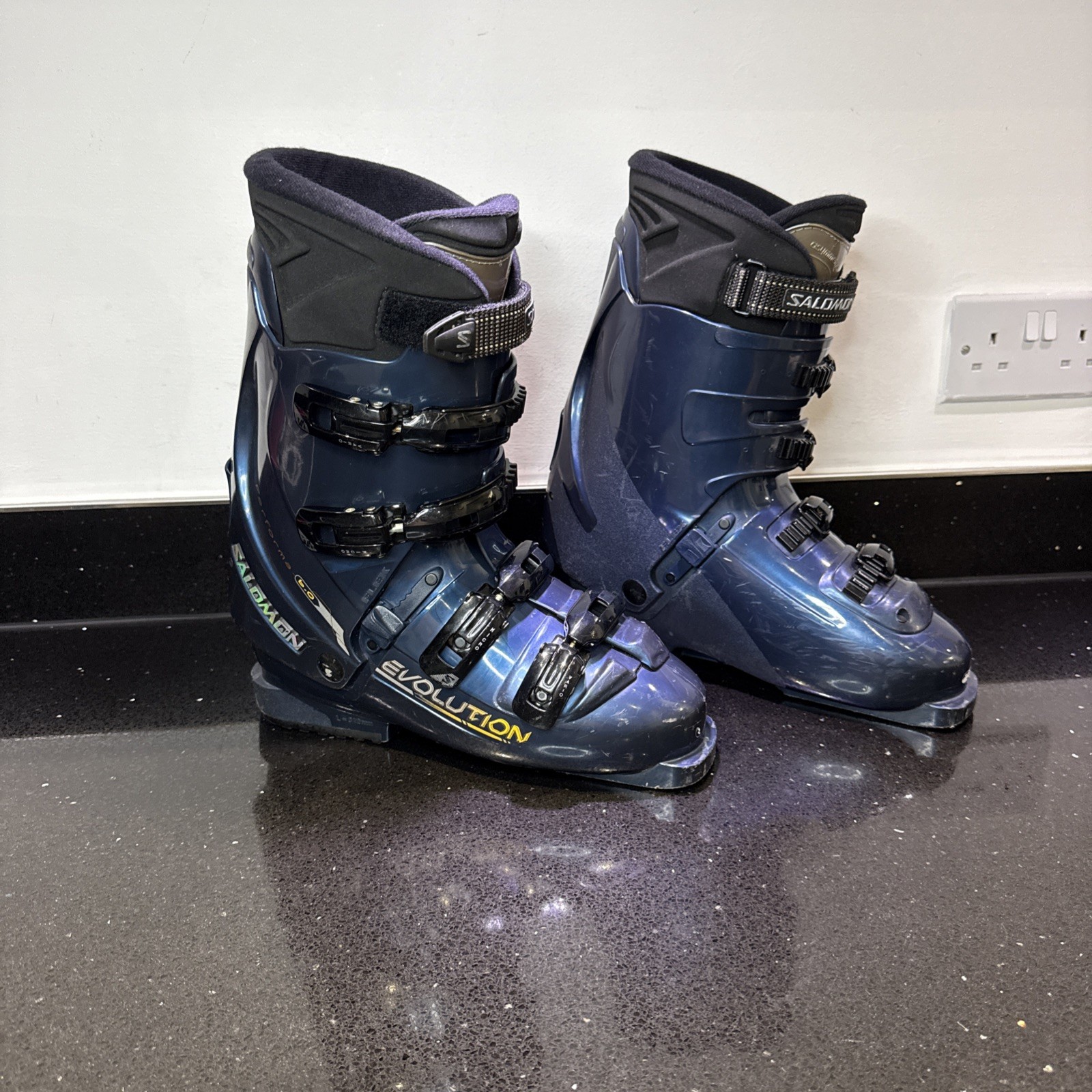 Scarponi da sci uomo Salomon Evolution 6.0 Performa taglia 345 27 5 TAGLIA UK 8 5