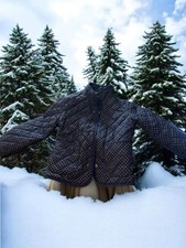 Tommy Hilfiger Children's XS 4-5 Navy Polka Dot Coat Jacket