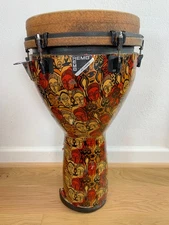 REMO Leon Mobley Signature DJEMBE Hand Drum 12" Mondo Acousticon Tunable READ