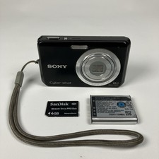 Sony Cyber-shot DSC-W180 Digital Camera 10.1MP 3x Zoom Black- PARTS/REPAIR