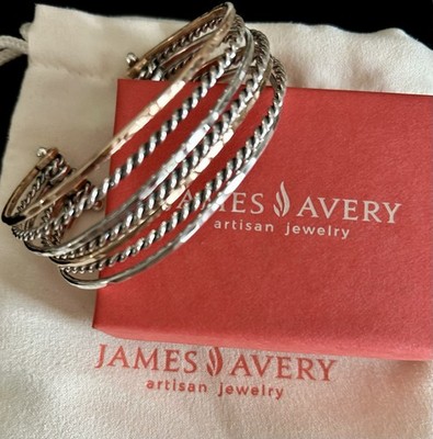 James Avery Multi-Layered Twisted Cuff Bracelet Beautiful! Twist