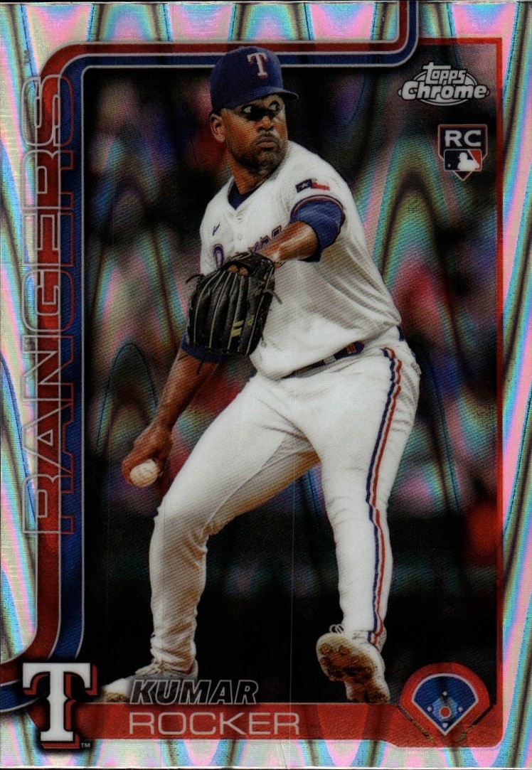 2025 Topps Chrome RayWave Refractor - Kumar Rocker (RC) #73