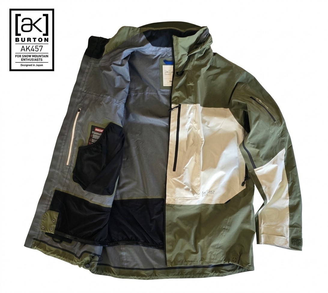 Burton AK457 Fragment Japan GORE-TEX 3L PRO Guide Snowboard Jacket