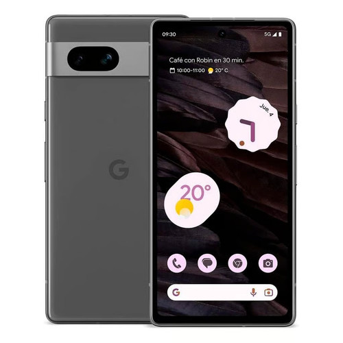 Google Pixel 7a 128GB Charcoal, Gebraucht, Display Burn-In