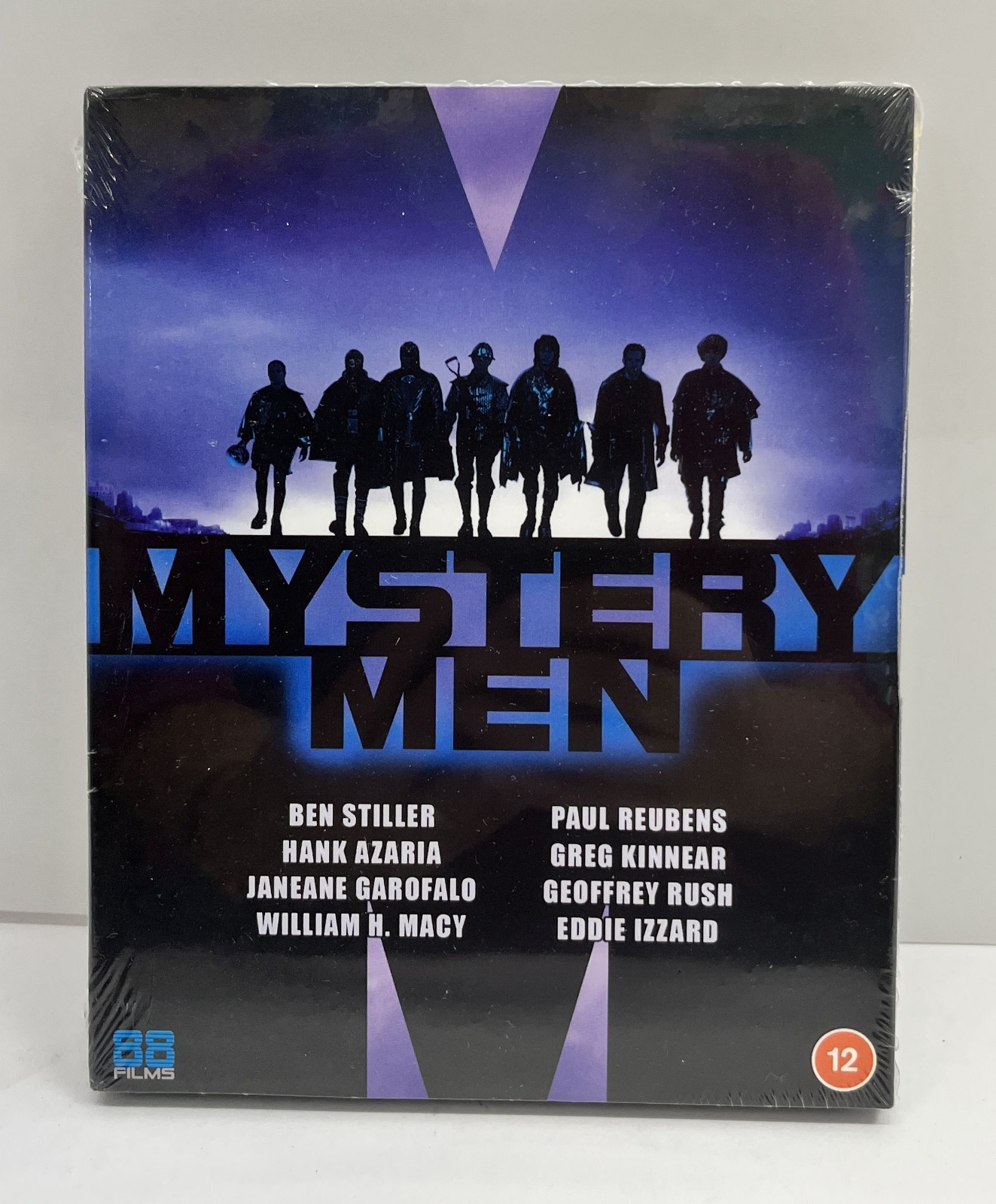 Mystery Men Blu ray ~ 88 Films OOP Blu ray + Slipcover ~ New & Sealed