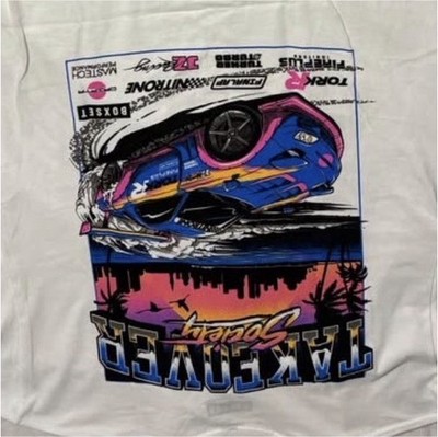 ROSET Adam LZ LZ TAKEOVER Drifting Event White Shirt