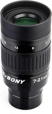 Svbony SV135 Zoom Telescope Eyepiece, 1.25Inch 7-21Mm Zoom Eyepiece for Telescop
