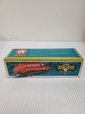 ERTL Texaco 1939 Dodge Airflow Die Cast Metal Truck Coin Bank Red