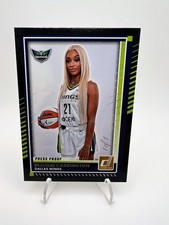 2025 Donruss DIJONAI CARRINGTON Black Holo Press Proof  WNBA 1/1 🔥 One of One