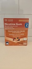 Rite Aid Nicotine Gum Sealed Coated Fruit 2mg 160 Pieces Sealed Exp: 3/2025