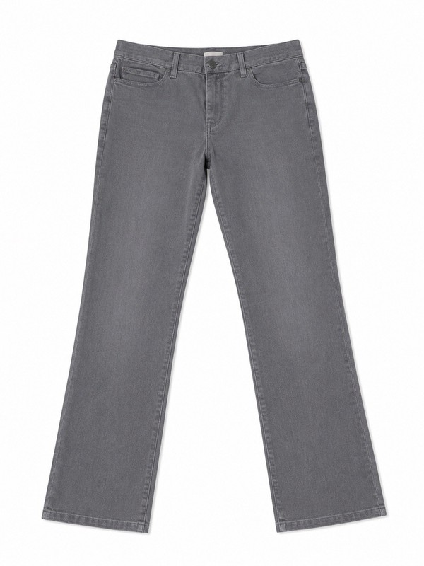 Joe's Jeans women’s straight leg jeans, size 31 gray solid 5-pocket denim
