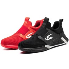 Herren Damen Arbeitsschuhe Stahlkappe Sicherheitsschuhe Sport Sneaker Leicht