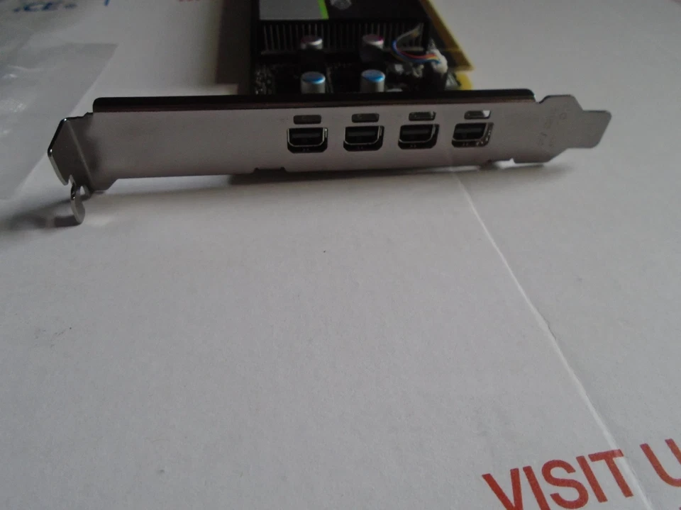 NVIDIA Quadro T1000 4GB GDDR6 4 Mini DP Full Height Graphics Card Dell DW8FN - Image 3 of 4