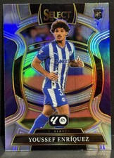 2025-26 Panini Select La Liga Deportivo Alaves RC Youssef Enriquez Silver Prizm
