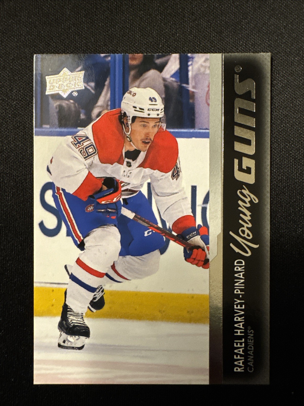 2021-22 Upper Deck Young Guns #740 Rafael Harvey-Pinard