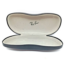 Ray-Ban Black Hard Clamshell Eyewear Case with Grey Interior Lining