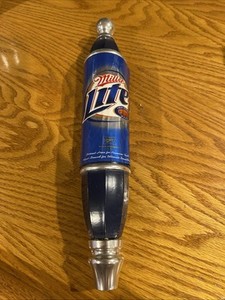 Miller Lite True Pilsner Beer Pub Style Logo Beer Tap Handle 11.5” Tall 