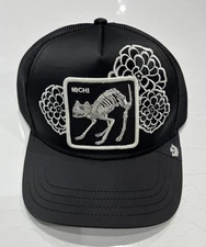 Goorin Bros Dia De Michi Black Trucker Hat - New With Tag - Fall ‘25 Collection