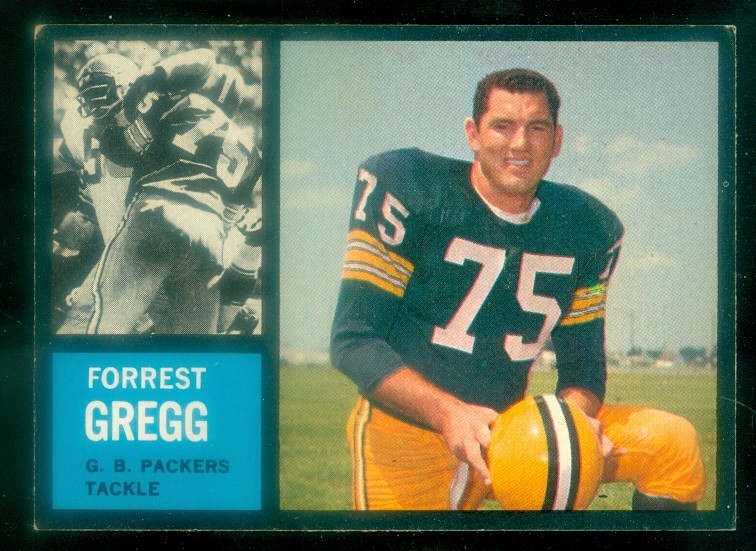 1962 TOPPS #70 FORREST GREGG EX