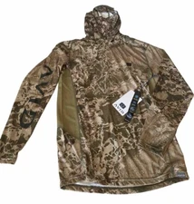 Avid Gear Hoodie Realtree Apex AVIDry  50+ UPF  Mens Small Camo NWT Outdoor