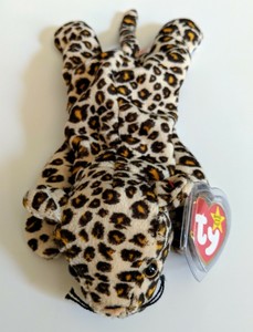 cheetah beanie baby
