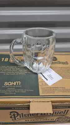 Pilsner Urquell Beer Signature Mug .3 L Set of 6 mugs