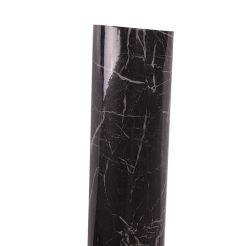 Black Granite Look Marble Effect Vinyl Self Adhesive Waterproof paper - Picture 5 of 14