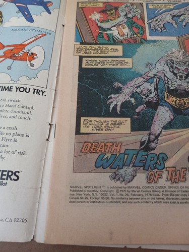 Marvel Spotlight 26 1st Scarecrow Yandoc Art Marvel Comics - Bild 3 von 5