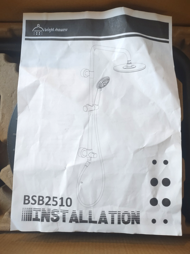 Regenduschsystem Öl Bronze Gleitstange verstellbar 3 Strahlarten Handgerät 9 Zoll Kopf - Bild 12 von 15