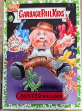 2024 SERIES 1 GARBAGE PAIL KIDS AT PLAY GREEN PARALLEL 57a Buster Balloon