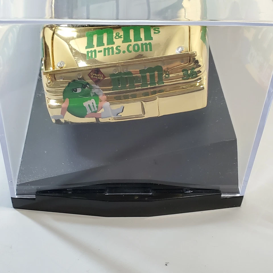 Ken Schrader 36STOCK CAR ACTION 2000 Grand Prix NASCAR CERTIFICADO DE AUTENTICIDAD 1:24 ORO 24 KT carrera Foto 4 de 4