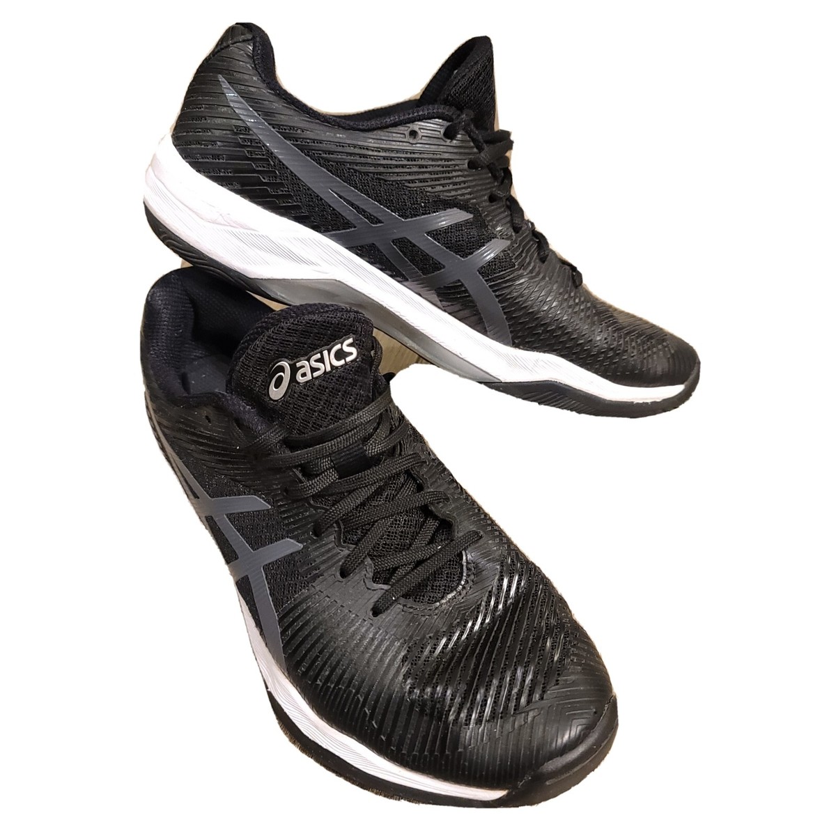 ASICS Volley Elite FF B751N-9095 Black/Dark Grey WOMEN'S