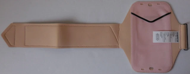 Nike Brazo Lean Banda Eco-Rosa/Negro/Plateado Tamaño para adaptarse a la mayoría de los teléfonos inteligentes de talla grande Foto 4 de 4