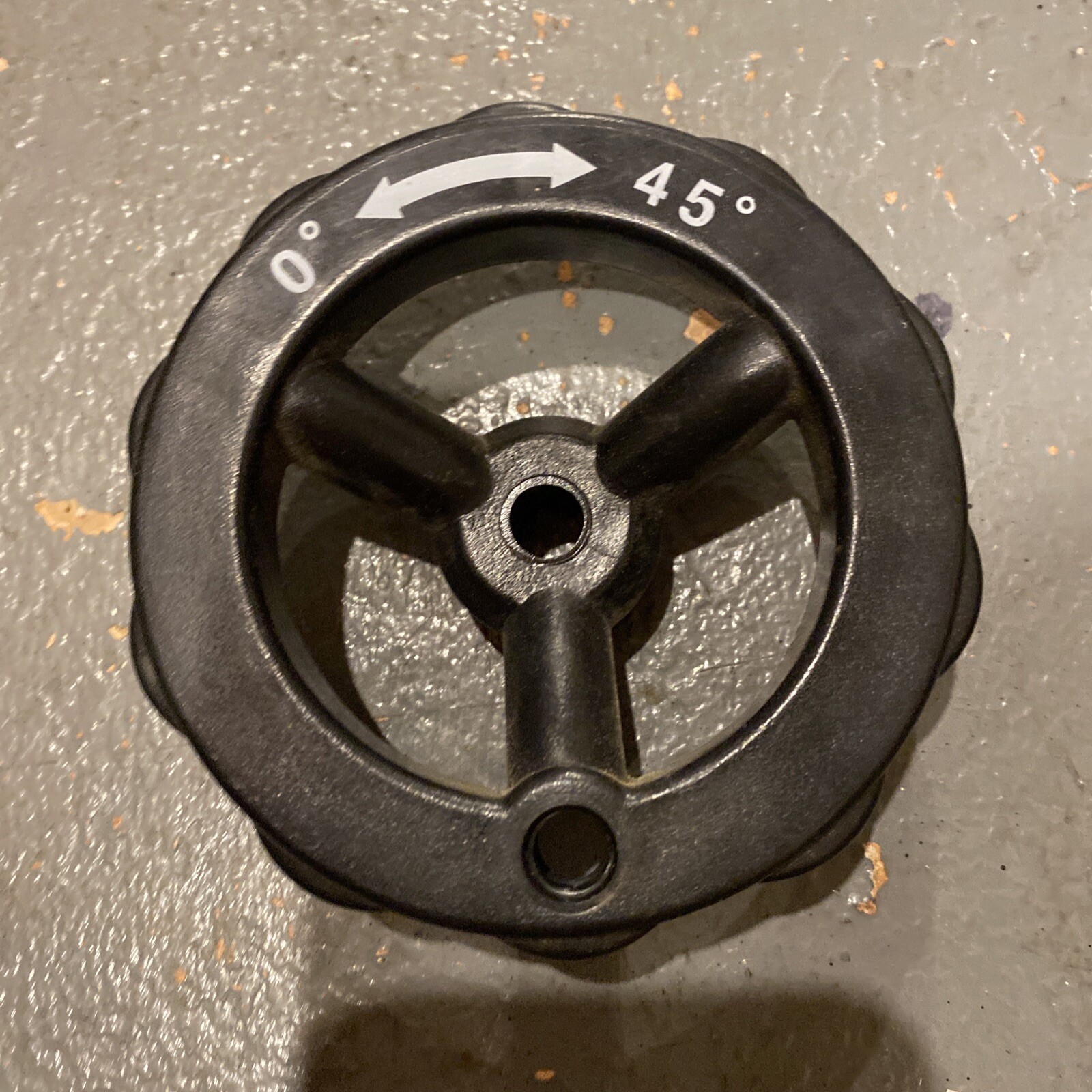 Craftsman Table Saw Model 137.248830 Wheel Handle 045 Degrees Blade Angle Adj eBay