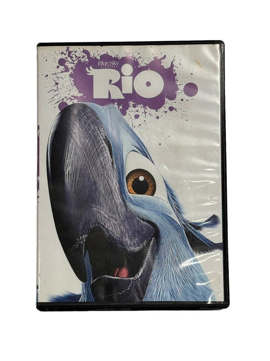 Rio (DVD, 2011) Animated Anne Hathaway Jesse Eisenberg Jamie Foxx