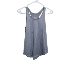 Old Navy Tank Top Women's XS Gray Active Racerback Sleeveless Heather Athletic