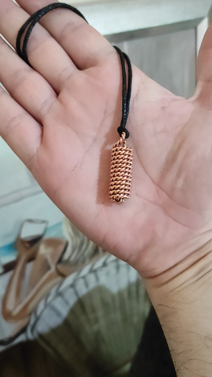 Tensor Ring Harmony Acuvac Coil - Full Sacred Cubit 144 Mhz Orgone